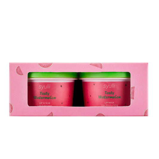 Watermelon Lip Scrub and Hydration Care Set